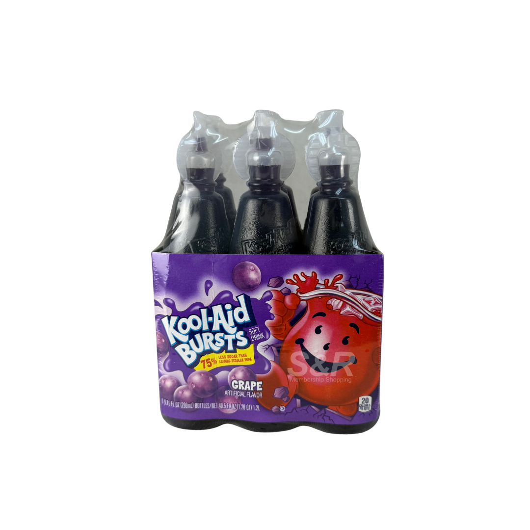 Kool-Aid Bursts Grape 6x200mL Kool-Aid Bursts Grape 6x200mL